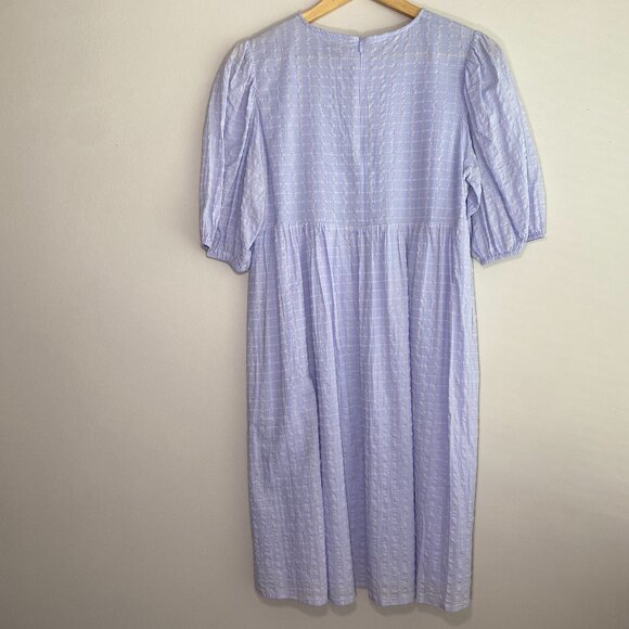Minimum Light Blue Midi Dress - Picture 3 of 12